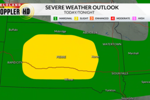 LIVE Severe Weather Coverage; Storms moving across KELOLAND