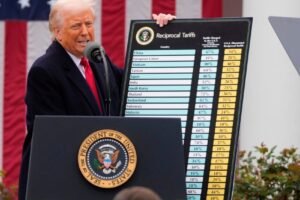 Trump imposes 50% tariffs on Canadian goods, citing disputes over autos, alcohol and cheese