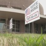 Voters make their way to the polls... again
