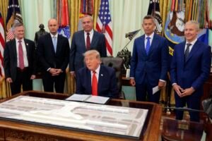 ‘People movers’ out, more parking in: Trump announces $22.5B Washington Dulles makeover