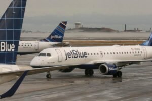 Hundreds of delays, dozens of cancellations at Logan amid heavy rain