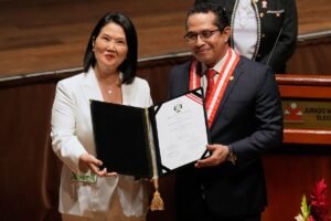 Keiko Fujimori's party wins Senate presidency in Peru ahead of presidential inauguration