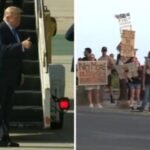 Man arrested at Trump LA golf course days before president's planned visit