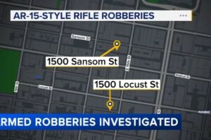 2nd Center City robbery involving AR-15-style rifle under investigation
