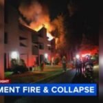 3-alarm apartment fire causes partial collapse in Deptford Twp., NJ