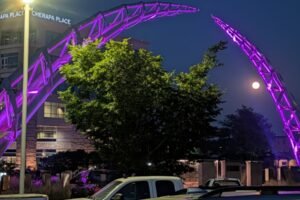 Arc of Dreams to glow pink in honor of Dolly Parton