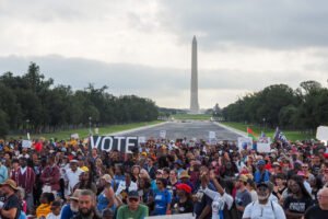 Voting rights struggle continues, Gov. Spanberger and advocates say at March on Washington anniversary