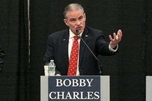 Republican nominee for Maine governor says he wants ICE agents at polling places in the state