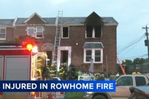 4 hurt, including 2 young children, after fire in Northeast Philadelphia