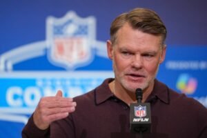 Colts’ Chris Ballard on Anthony Richardson Sr., Alec Pierce and, yes, Keenan Allen